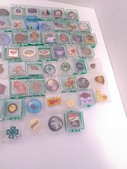 Lot of 147 Random Various Pins Buttons & Brooches 1970’s – 2000’s See PICS!!!