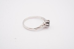 Vintage Sterling Silver 925 Black Onyx Ring Size 11.75