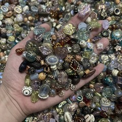 Vintage Now Bulk Jewelry bead Lot 130Pc ALL Brand New Untested 200+Mix and Matc