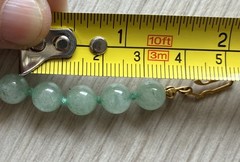 Vintage Hand-Knotted India Jade Adventure Bead Necklace 24”