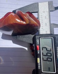 Natural Root Amber Hand Carved Rose Pendant Vintage Estate Jewelry Gift