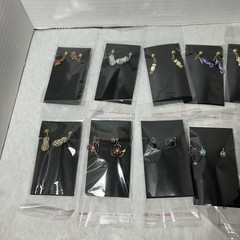 VTG. Retro Bling Clip On Earrings Lot Of 14 Pairs Packaged And Ready For Sale