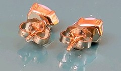 Vintage Opalite Genuine Teardrop Shape Opal 1/20-12KT Gold Filled Earrings