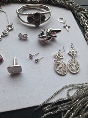 Vintage and Modern Lot Jewelry 10 Pieces Lot 17