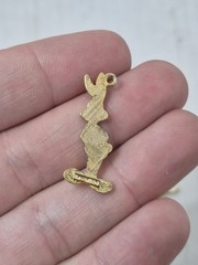 Lot of 6 Vintage Bugs Bunny Necklace Pendant 1990s Warner Bros Cartoon Shaped