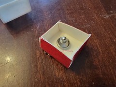 Vtg…’56 1956 FORD car – hat pin , tie tac , lapel pin in the box.