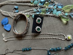 VINTAGE & MODERN ESTATE JEWELRY LOT UNSIGNED COSTUME & FASHION