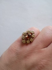 vintage womens 18k hge ring