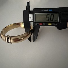 VTG Vermeil 925 HINGED BRACELET HEAVY GOLD PLATED MADE IN ITALY “small Cut!!!”