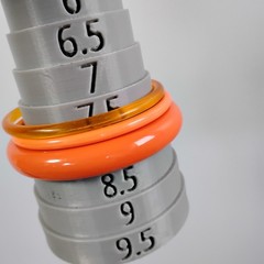 All Vintage ORANGE Bangle Bracelet Lot Hinge Plastic Glitter Acrylic Sz 8-8.5