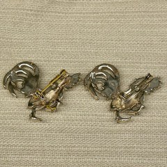 Lot of 9 Assorted Vintage Brooches