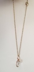 Vintage Elements 8mm Rock Quartz Victorian Necklace, Vtg. leverback earring set
