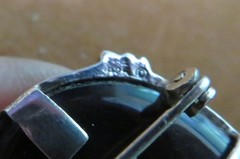 Vintage Sterling Silver (925) Holy Family Jesus Mary Joseph Brooch / Pin