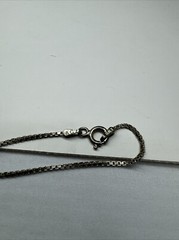 Vintage Brown County Silver Co Sterling Silver Bird House Pendant And Chain