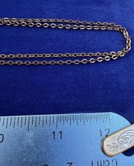 Antique Victorian Gold Filled Watch Chain 50″ W&S Star Moon Clasp
