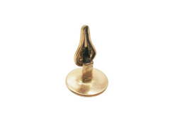 Antique Hard Collar Stud Mother of Pearl Cleric Button