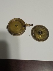 Vintage Taylor Pendant Watch Encased In 1942 Australian Florin. See Description