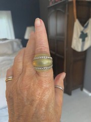 Vintage Crystal Dome Ring