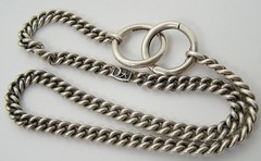 Vintage 1999 BARRY KIESELSTEIN-CORD 925 Sterling Silver Curb Link Chain 72.7g
