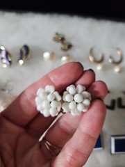 Vintage Earring Lot of 24 pairs. signed Coro