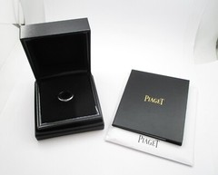 Piaget Possession Ring 18K White Gold Size 9 4.7 MM Serial S26853 With Box &COA