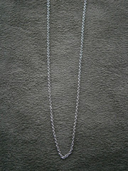 Dainty Delicate Rolo Baucher Chain Vintage Sterling Silver 18″ Necklace 2.1g