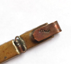 Old, Vintage Micro Mosaic Bracelet ~ Rectangle Panels ~ 6.75 Inches