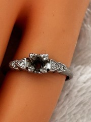 Antique 1920’s Art Deco Platinum Diamond Engagement Ring Setting