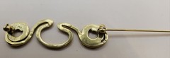 Vintage museum reproduction pin, possibly Museum of Modern Art