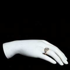 2CT Round Lab-Created Diamond Vintage Art Deco Wedding Ring 14K Yellow Gold Over