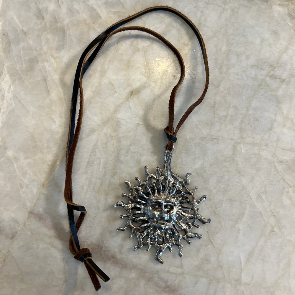 Vintage Sun Necklace Vintage