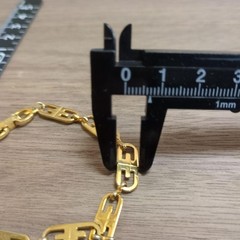 Givenchy Gold Link Chain Bracelet Not specified Used