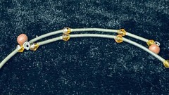 Southwestern Style Fetish Choker Necklace Birds Tribal Folk Art Boho Memory Wire