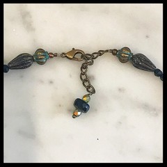 Vintage Religious Medallion & Cross Charm Necklace
