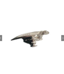 Rare HERMES Dragon Talisman Pin Brooch Silver Made in Italy Engraved Hallmark