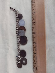 Vintage 1950’s Coin Charm Bracelet