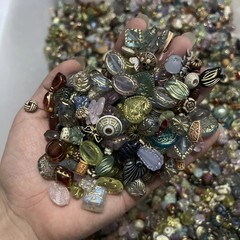 Vintage Now Bulk Jewelry bead Lot 130Pc ALL Brand New Untested 200+Mix and Matc