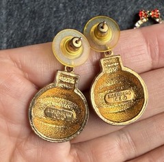 Vtg Christmas Brooch 1 Eisenberg Ice Earings 2 Trees 5 Unsigned