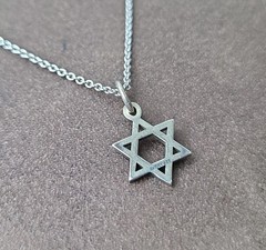 JAMES AVERY 925 STERLING SILVER STAR OF DAVID NECKLACE