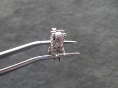 Buffalo Bison Yellowstone Vintage Sterling Silver Bracelet Charm Pendant 3.5g