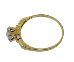 Vintage 1940’s 14k & Palladium Diamond Engagement Ring