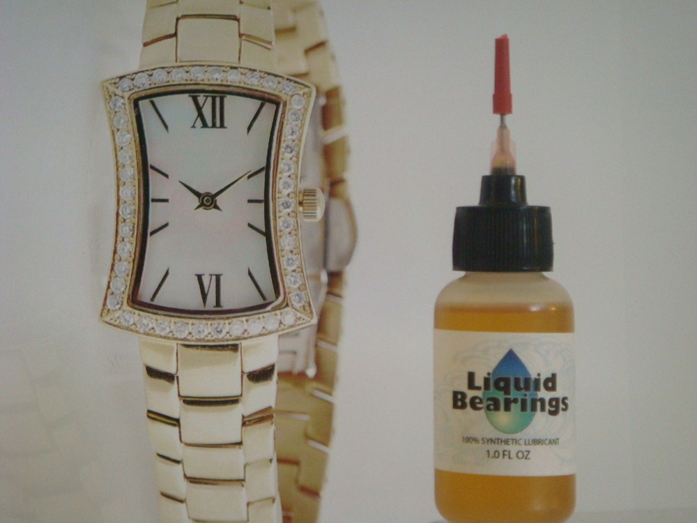 Liquid Bearings, Synthetic Oil for lubricating and repairing any type of Watch!!