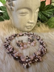 Louis Rousselet For Chanel 1930’s OR 1950’s ERA Stunning And Glamorous Pink Set!