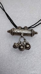 Vintage 1990s Rare real old Handmade High Grade old Silver Rajasthan Tribal Pend
