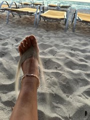 9” Freshwater White Pearl Anklet with Charm Dainty Foot Jewelry, Summer Gift