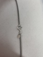 Vintage Tori Hill Black Onyx Marcasite 925 Sterling Silver Pendant and 30” chain