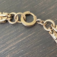 1/20 12K Gold Filled Double-Strand Snake? Chain Choker Approx 15.5″L & 41g