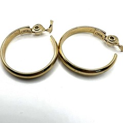Y2K Monet & Ann Klein Gold Tone Clip On Earrings Lot Of 2
