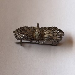 Vintage Silver Butterfly Broach