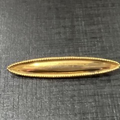 Vintage Miriam Haskell Brooch 2.25 In